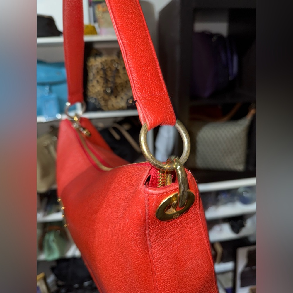 LOW START π«Άπ½ MCM Red Shoulder Bag - Picture 6 of 16